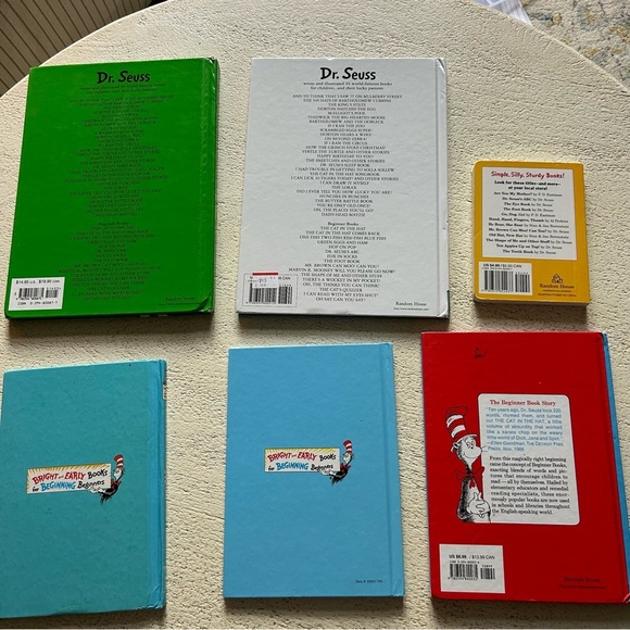 📚 Dr. Seuss Book Bundle (6) | Hardcovers | Classic Read-Aloud Favorites - Picture 5 of 5